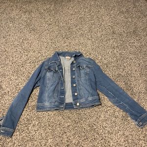 Mossimo size medium cropped jean jacket